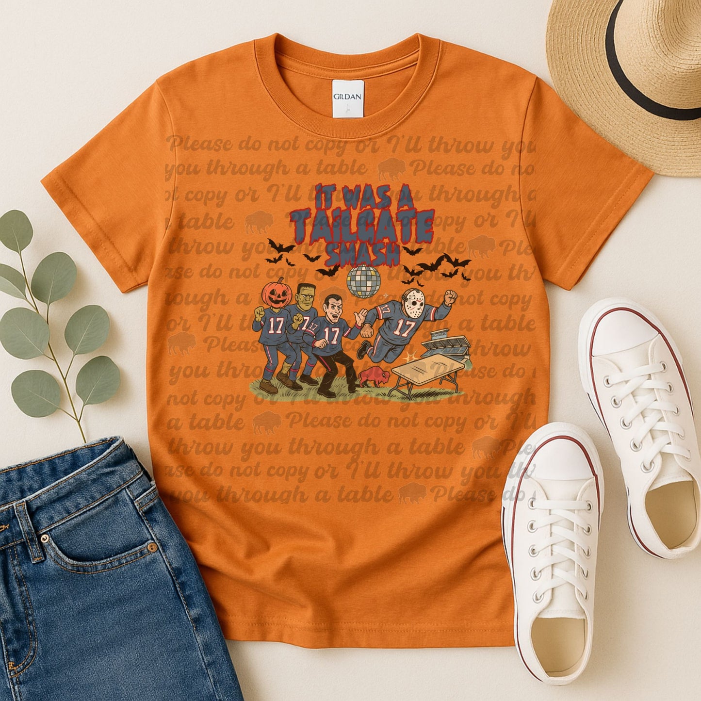 Halloween Tailgate Smash T-Shirt
