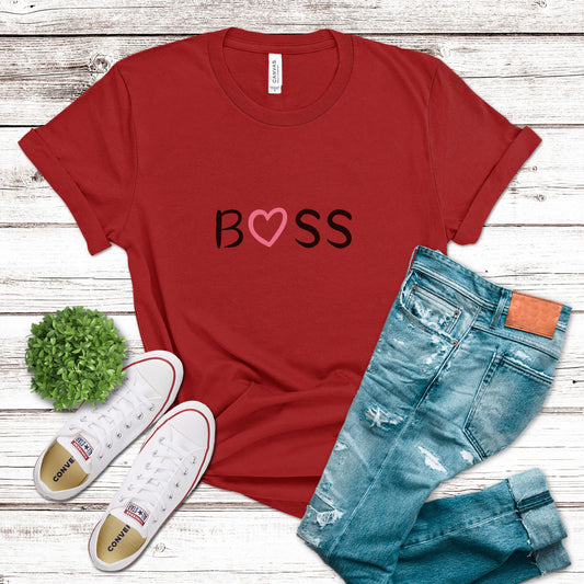 BOSS Handmade Graphic Tee – Power Meets Comfort